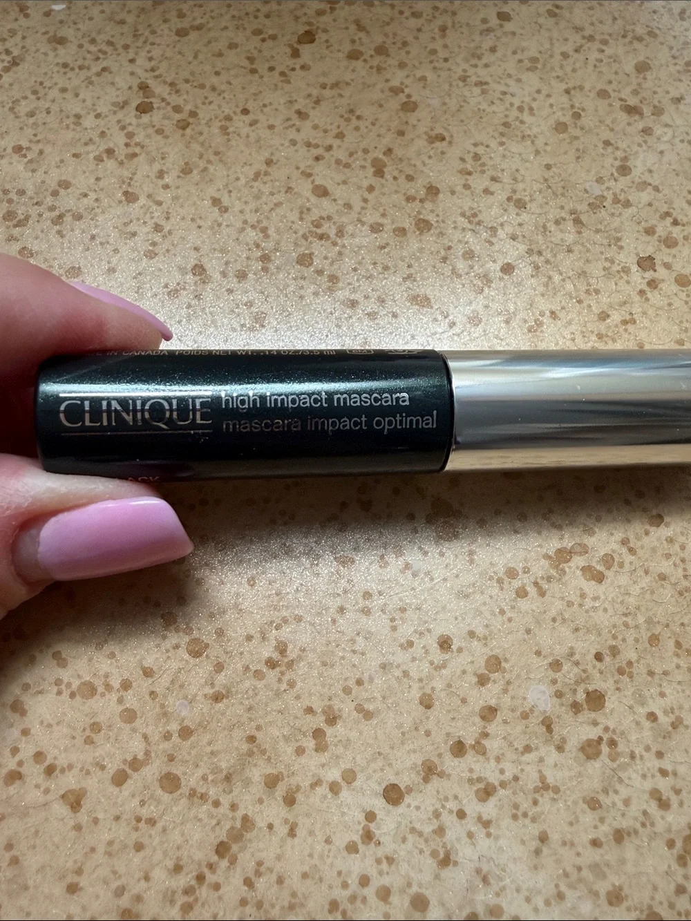 CLINQUE HIGH IMPACT MASCARA COLOR #01 BLACK TRAVEL SIZE